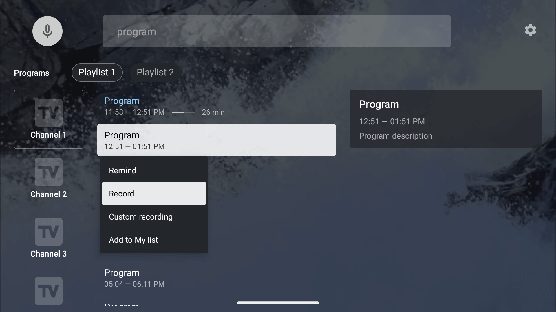 TiviMate IPTV Player TiviMate IPTV Player